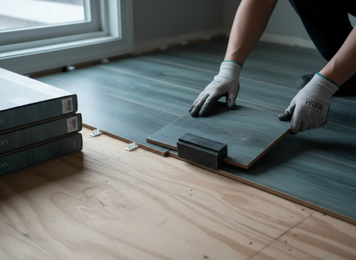 Luxury Vinyl Plank Installation company in Pesotum, IL